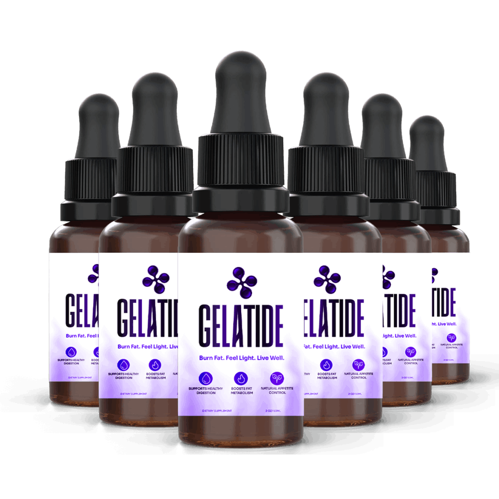 Gelatide six-bottle bundle